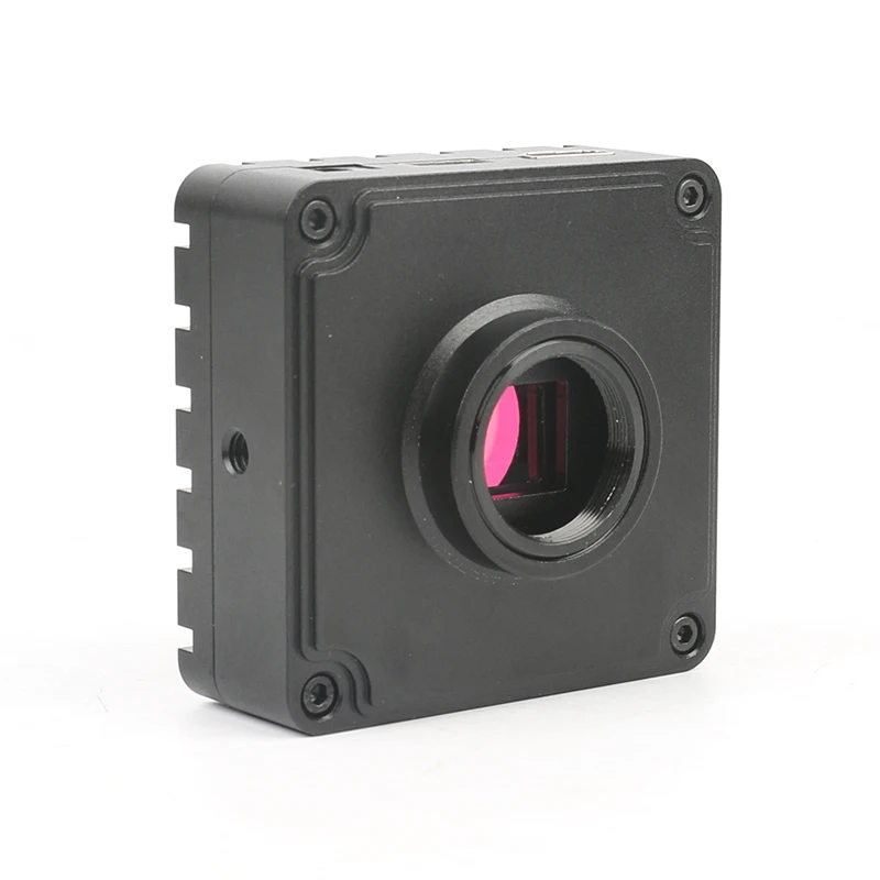 Discount 1080P 12MP 4K UHD HDMI 3840*2160 Industrial Digital C mount Video Microscope Camera TF Video Image Storage Measurement Function 4