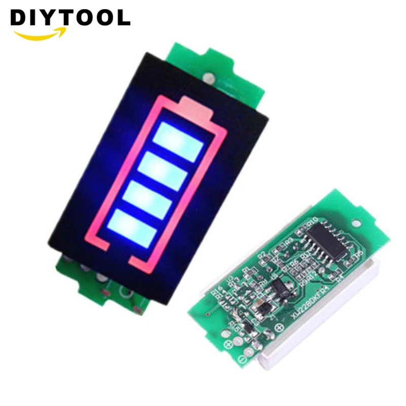 4S 16,8 в 18650 Li-po литий-ионные аккумуляторные батареи индикатор емкости батареи измеритель уровня мощности Модуль дисплей Панель