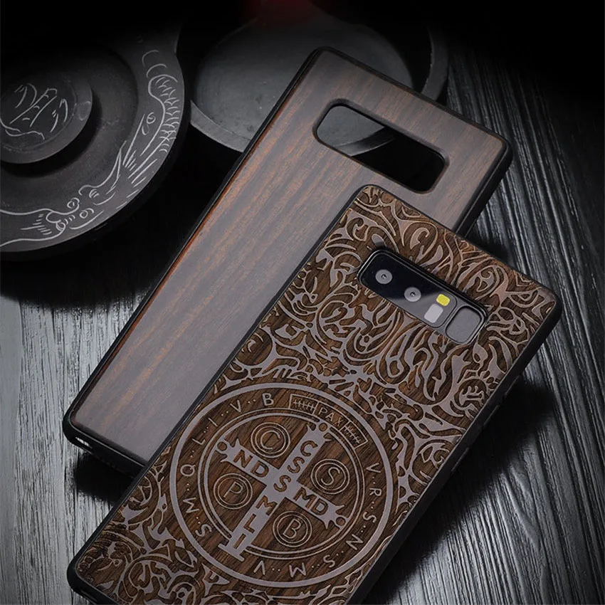 Samsung note 8 case wood (1)