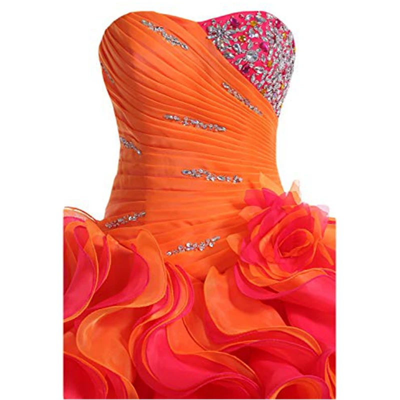 Real-Pictures-Long-Prom-Dresses-2018-Pink-Sleeveless-Appliques-Beading-vestido-de-festa-Formal-Party-Dress (3) -  - 