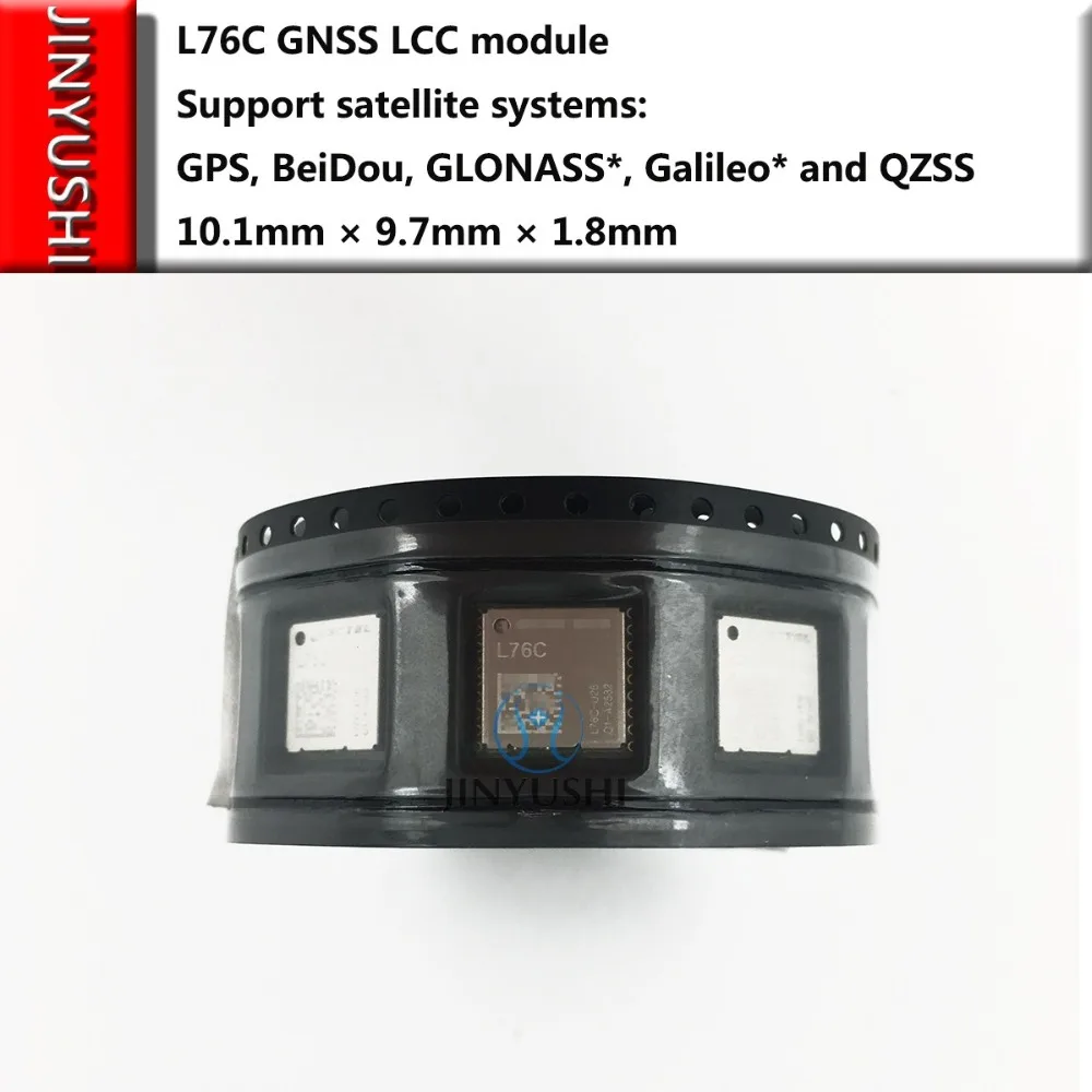 Jinyushi для L76C LCC GNSS модуль поддержка gps/BeiDou/GLONASS/Galileo/QZSS 10,1 мм * 9,7 мм * 1,8 мм