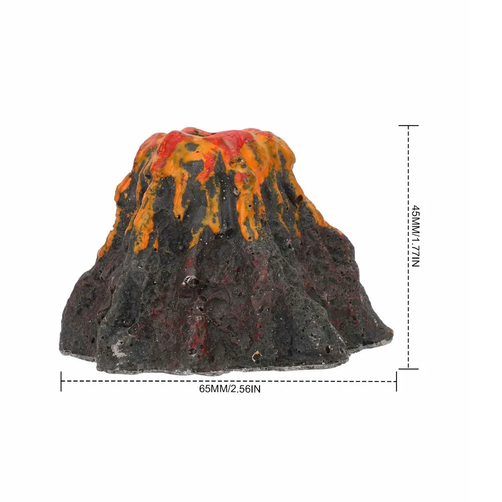 Моделирование вулканический камень Пузырёк резиновое украшение для аквариума украшение Decorative AP декоративные