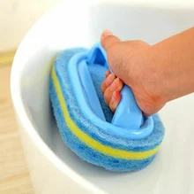 Kitchen Cleaning Bathroom Toilet Kitchen Glass Wall Cleaning Bath Brush Plastic Handle Sponge Bath Bottom Kitchen Cleaning Bathroom Toilet Kitchen Glass Wall Cleaning Bath Brush Plastic Handle Sponge Bath Bottom