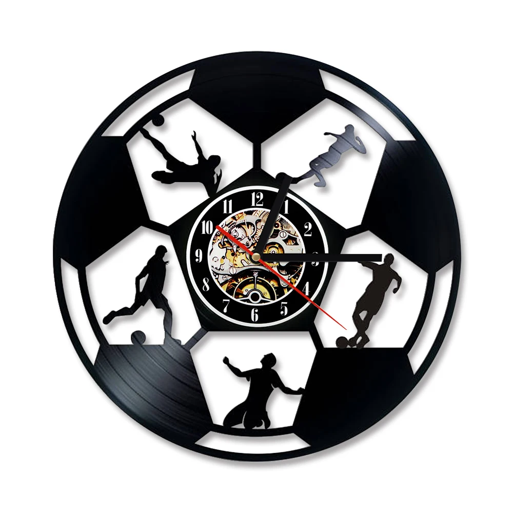 //ae01.alicdn.com/kf/HTB1zYk8iqmgSKJjSsphq6Ay1VXah/Soccer-Ball-Vinyl-Record-Clock-Hollow-Black-Soccer-Ball-Football-Pattern-Gift-for-Soccer-Fans-Creative.jpg