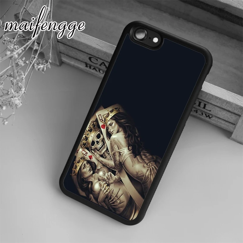 Чехол maifengge для iPhone 5 6 s 7 8 plus 11 12 Pro X XR XS Max Samsung Galaxy S6 S7 edge S8 S9 | Мобильные телефоны и