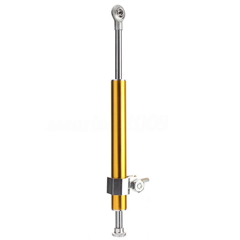

Mayitr Aluminum 330mm Universal Motorcycle Steering Damper 6way Adjust Stabilizer Linear