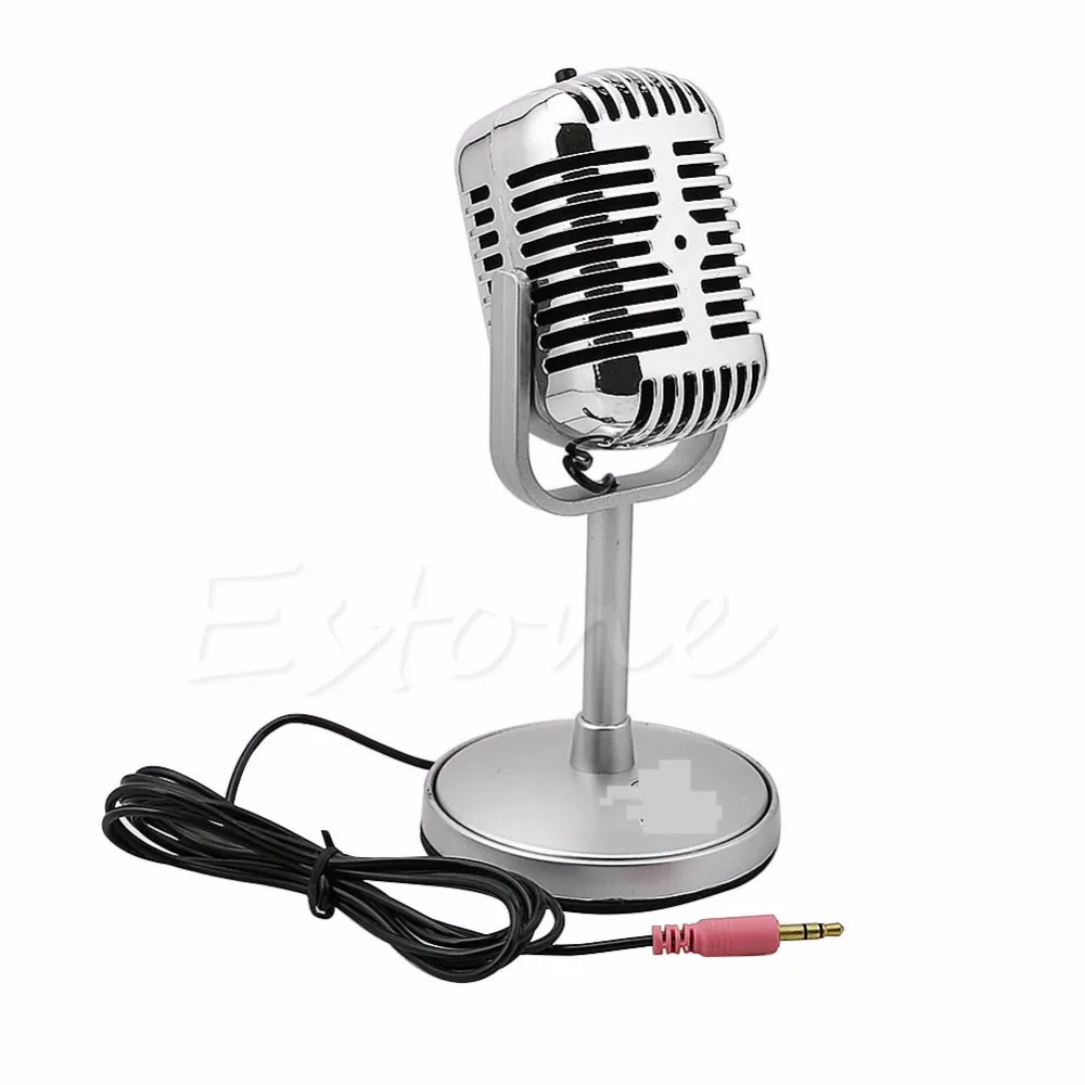 

2019 arrival 3.5MM Stereo Recording Desktop Computer Laptop Mini Microphone For Sing Chatting Hot Sale