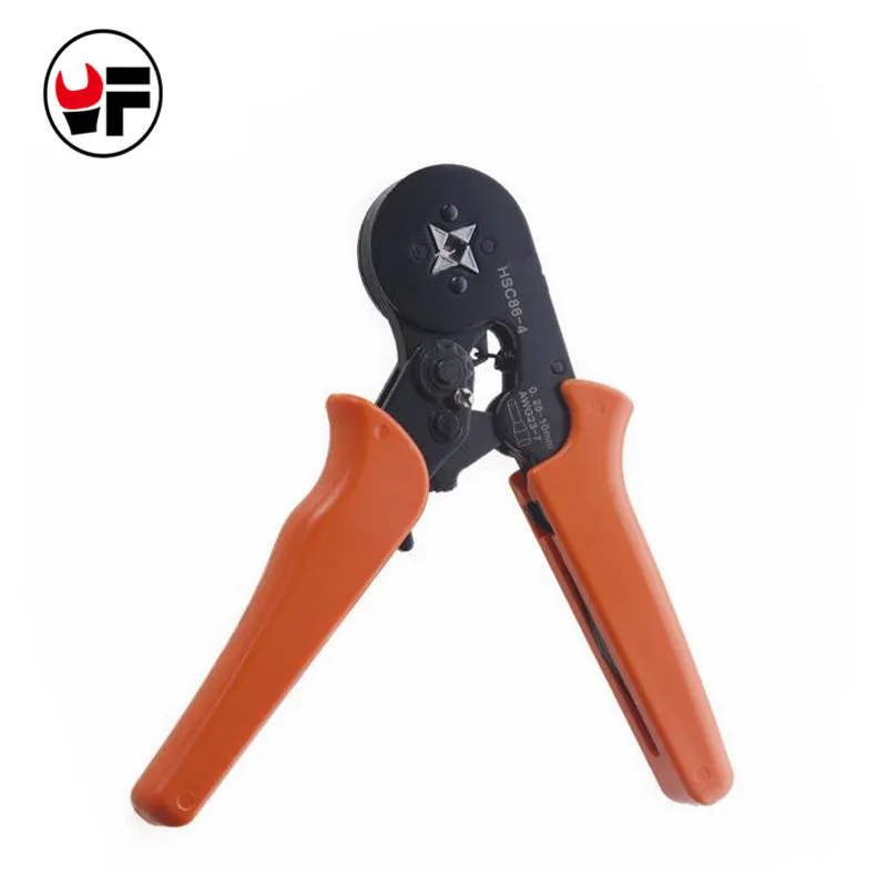 AWG 23-7 (0.25-10mm2) Mini-Type Self-Adjustable Crimping Pliers Cable End-Sleeves Tools Automatic Wire Stripper Hand tool DAH019f_