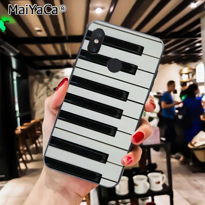 MaiYaCa пианино листовая музыка DIY окрашенный чехол для телефона Xiaomi Redmi8 4X 6A S2 7A 5A Redmi 5