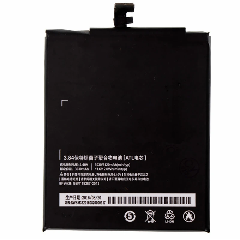 Срочная продажа ограниченная в розницу 3030mAh BM33 новая сменная батарея для Xiaomi 4I Mi4i