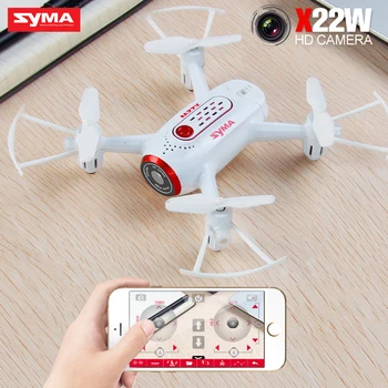

SYMA X22W RC Drone With Camera Dron Helicopter Quadcopter Aircraft Quadrocopter FPV Wifi Transmission Drones Toys For Boys Gift