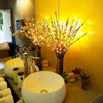 

Hot Sale 5Colors LED Willow Branch Lamp Floral Lights 20 Bulbs Home Christmas Party Garden Decor Christmas Birthday Gifts#289944