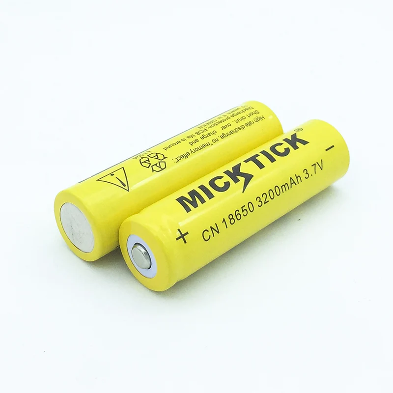 18650 аккумулятор 3200mAh 3,7 V 18650 литий-ионная аккумуляторная батарея для Светодиодный фонарь, литиевая батарея