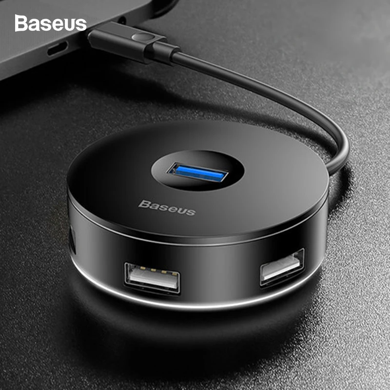 

Baseus USB HUB USB C to Multi Ports USB3.0 USB 3.0 Type C HUB Splitter For Macbook Pro Air PC Computer USB-C Type-C HAB Adapter