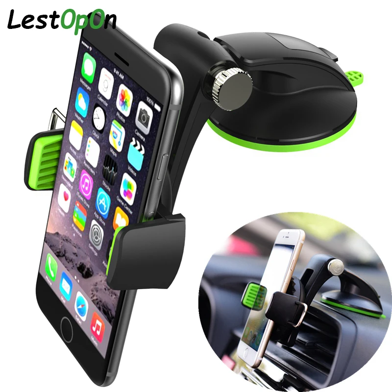 Koop Mobiele Telefoon Houder Voor Xiaomi Redmi4x 5a Note5 6 Iphone X 8 7 6 s Plus Auto Mount Houder Dashboard voorruit Zuignap Houder