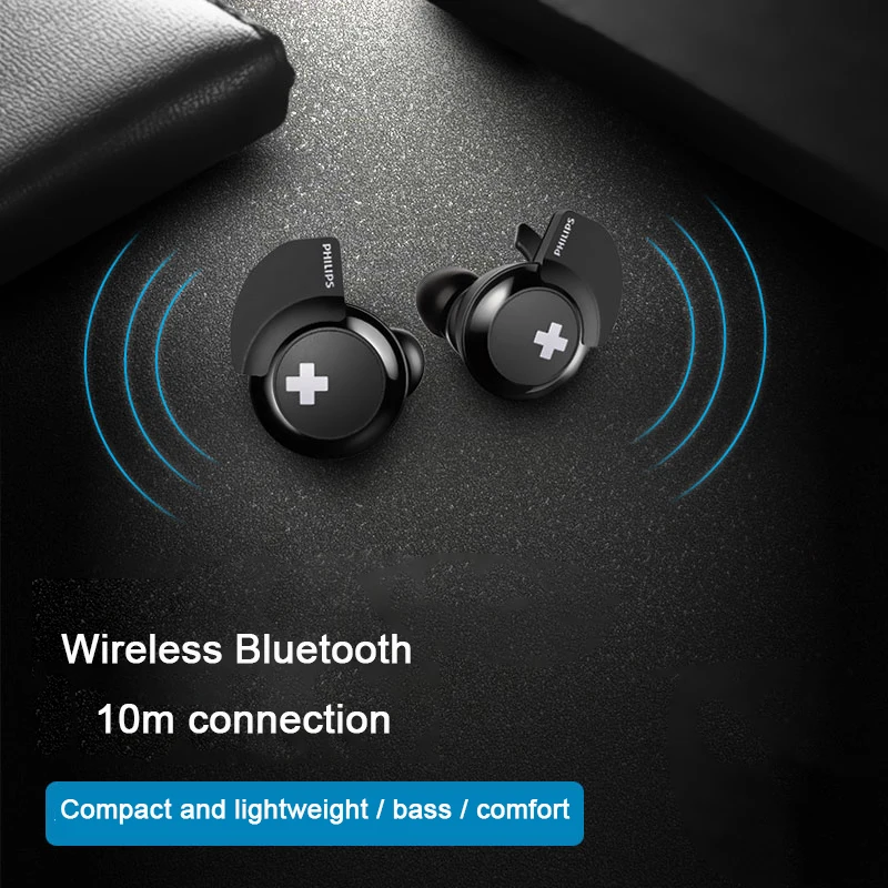 Оригинальная гарнитура Philips SHB4385 с Bluetooth 4 1 литий полимерный регулятор громкости