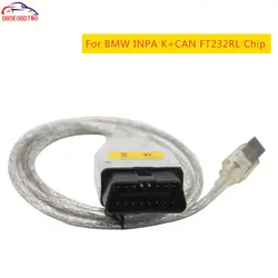 Авто инструменту диагностики INPA K Кан INPA к DCAN USB-интерфейс OBD2 ИНПА ediabas INPA K + DCAN