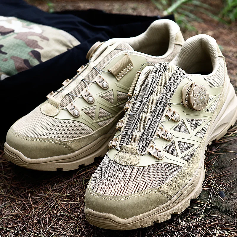 Sapatos de Treinamento ao ar Esportes à Prova Tactical Rápida Reação Livre Dnon Água Antiderrapante Acampamento Caminhadas Escalada Masculino Exército Deserto Botas Hot Men