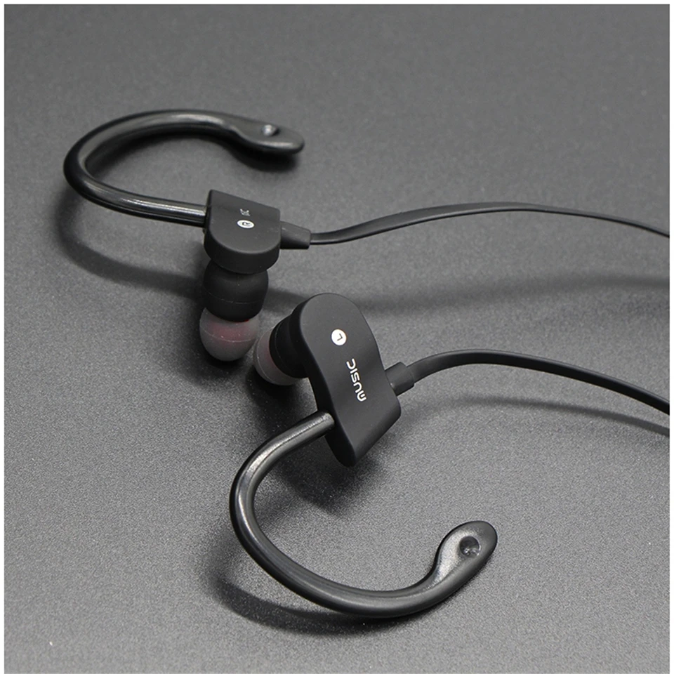  FineBorn Waterproof Sports Wireless Bluetooth Earphone for Phone Handsfree Bluetooth Headphone with Mic Stereo Bass Gym Earbud  (29)