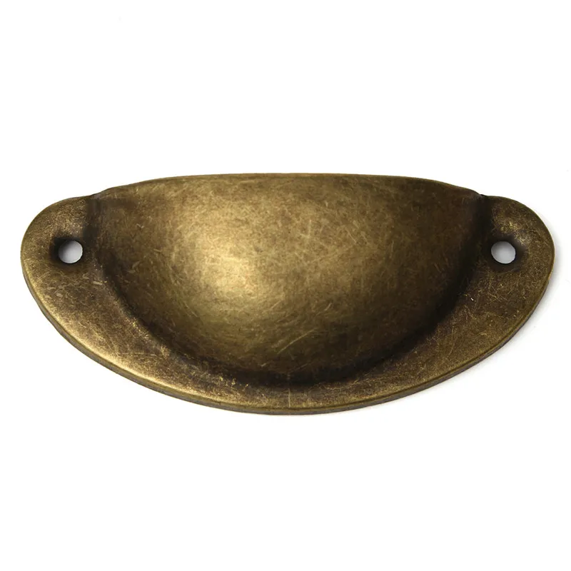 10pcs Iron Durable Antique Br Plating Kitchen Cupboard Door 10pcs Iron Durable Antique Br Plating Kitchen Cupboard Door Cabinet Drawer Half Moon Shell Pull Handle 35x82mm 3 Type In Pulls From Home