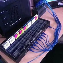 Автоматически sim-переключатель 256 sim ПУЛ/sms gsm sim банк 256 работает с 8 портами модемный пул