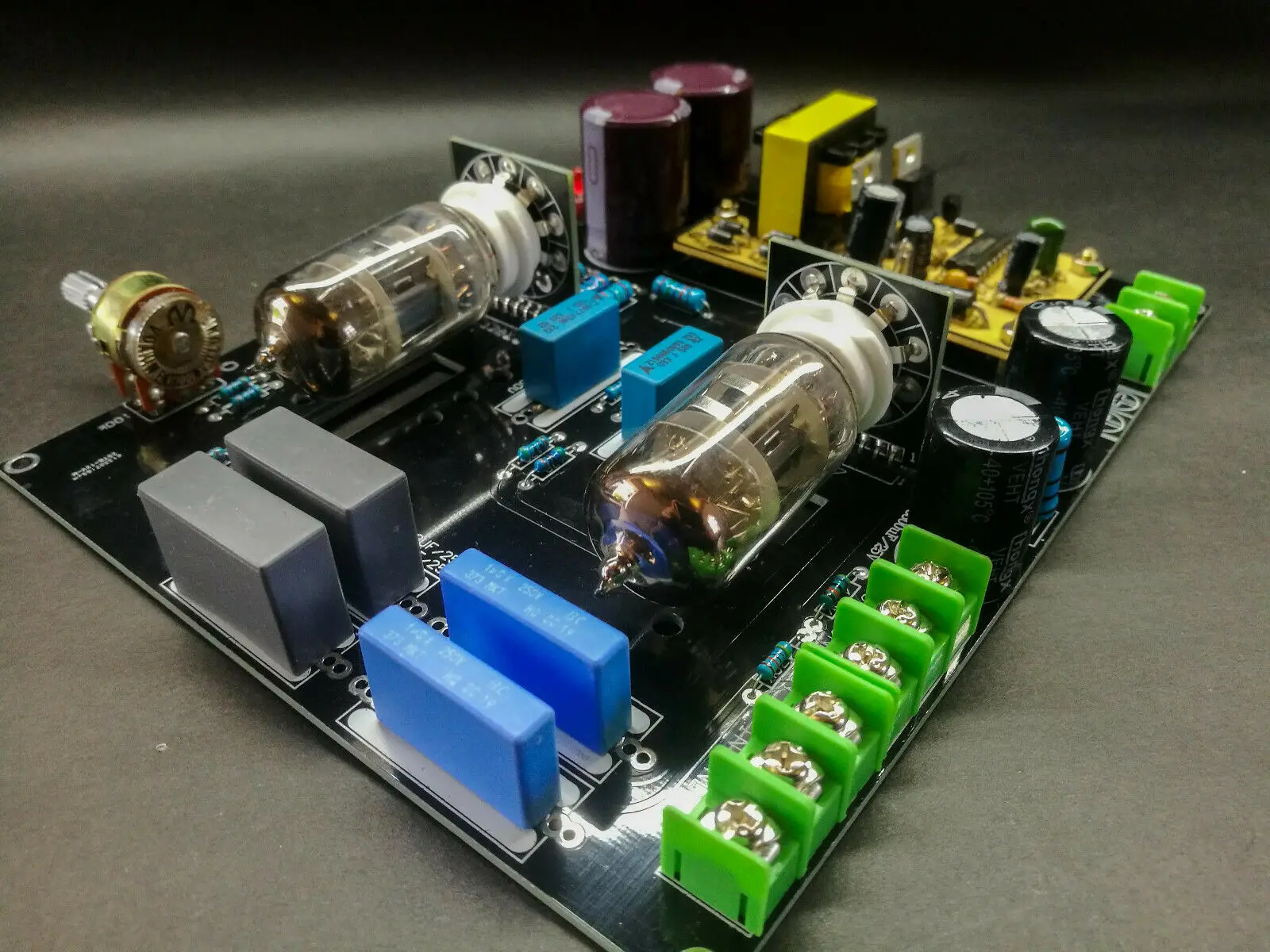 

GZLOZONE DC12V 6N4(12AX7) Tube Preamp Board Base On Matisse Fantasy Line Stage L14-16