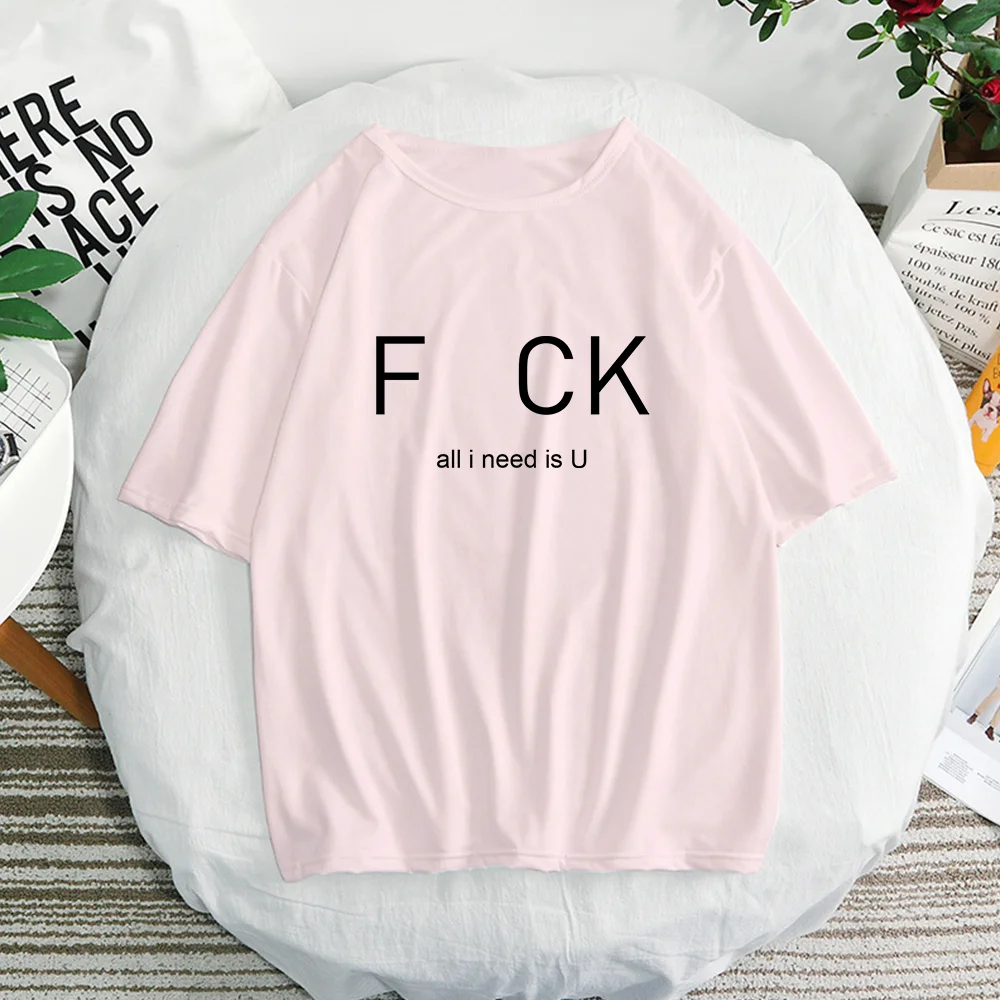 2019 الصيف خمر fck جميع أحتاج u النص قميص مطبوع قميص كاجوال قطني الإناث قمم المحملة محب نعرفكم هبوط السفينة المتناثرة