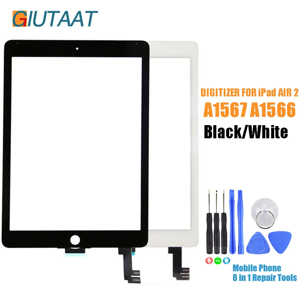9 7 &quotэкран для iPad Air 2 2nd Gen A1567 A1566 сенсорный экран дигитайзер сенсорная панель