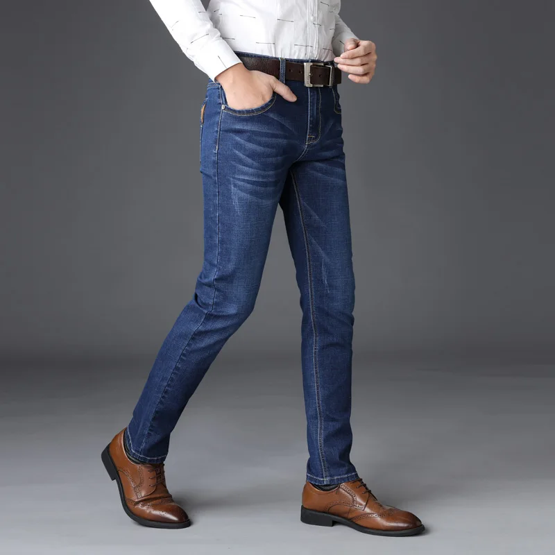 Euro Style Spring summer Man Fashion Slim Casual Jeans Denim Scratched Pants Men Casual Quality moda pantalon vaqueros hombre