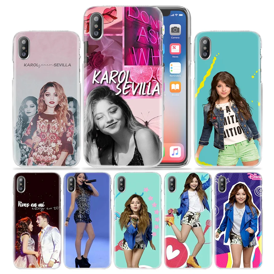 

Soy Luna Case for iPhone XS Max XR X 10 7 7S 8 6 6S Plus 5S SE 5 4S 4 5C Luxury Clear Hard PC Fundas Capa Phone Cover Coque Hot