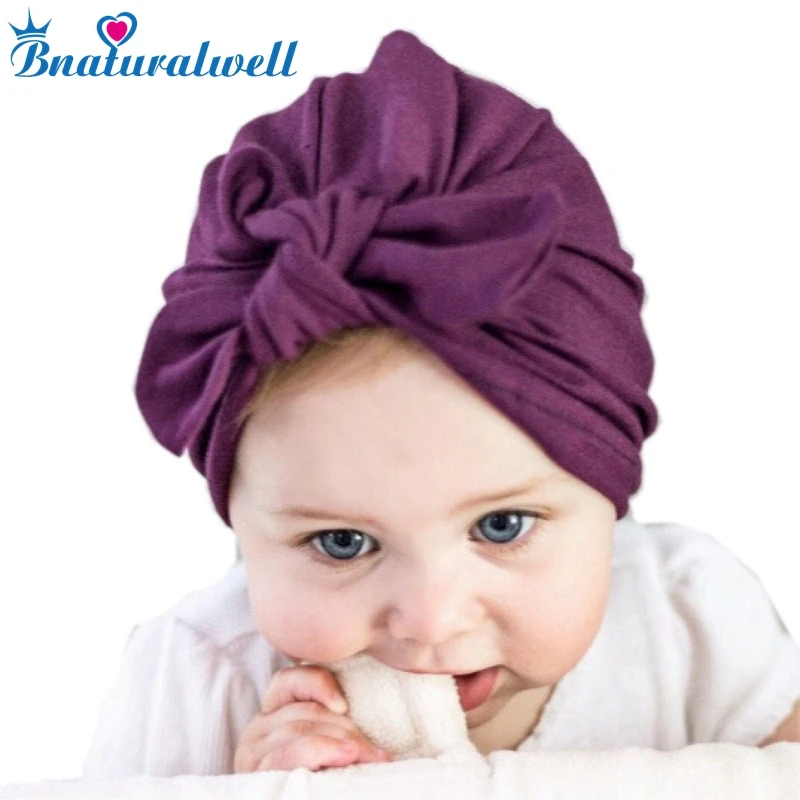Bnaturalwell детская шапочка-тюрбан с ушками для мальчиков и девочек мягкая хлопковая