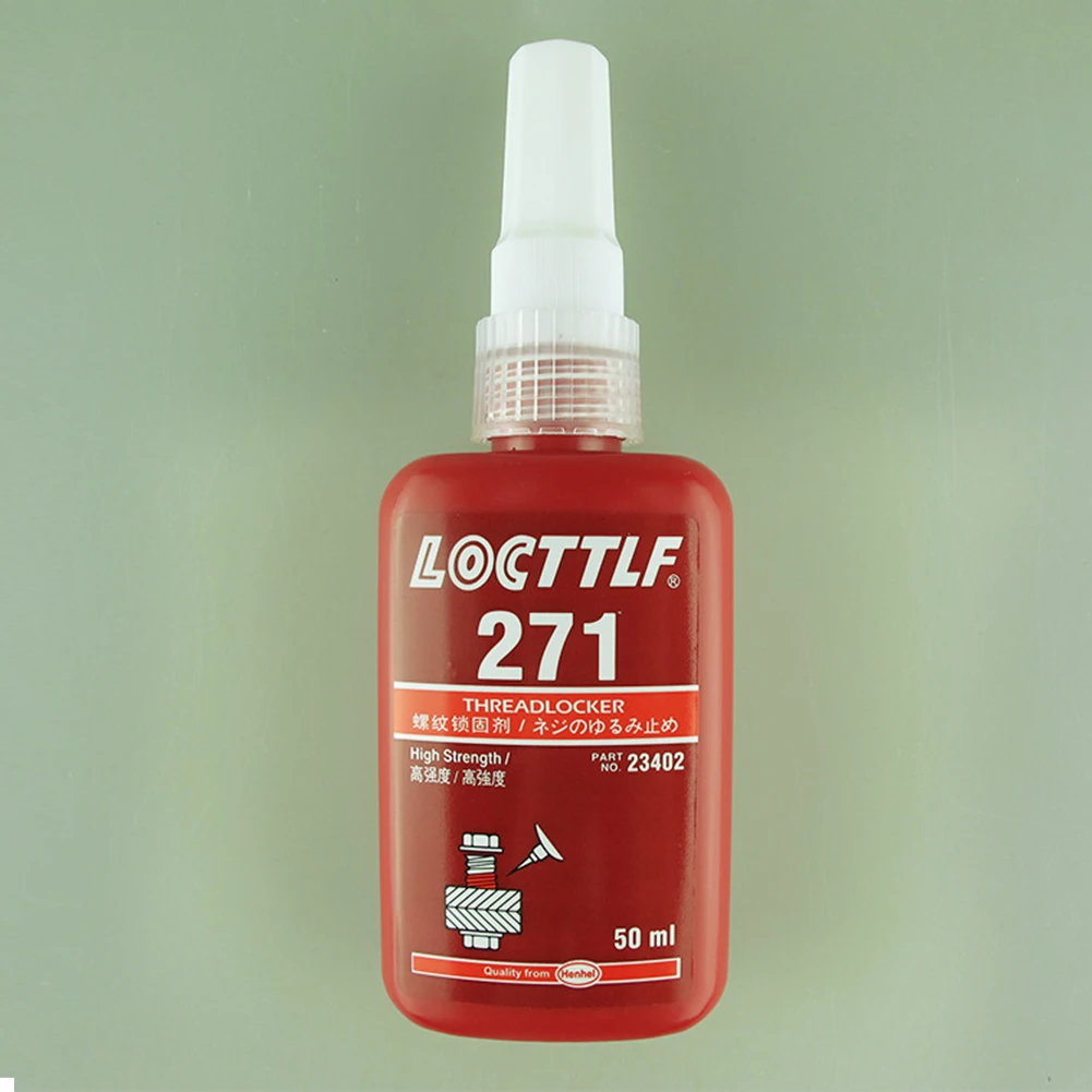 

Good Performance Safe Adhesive Screw Glue Anti-shedding 4 Types Liquid Powerful Loose Fixed Prevent Shock 50ML Environment Glue