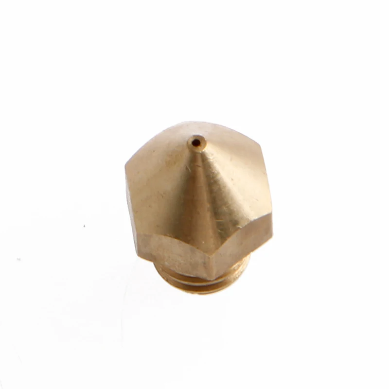 1PC 0.6mm Extruder Brass Nozzle Print Head For 1.75mm MK8 3D Printer Hot