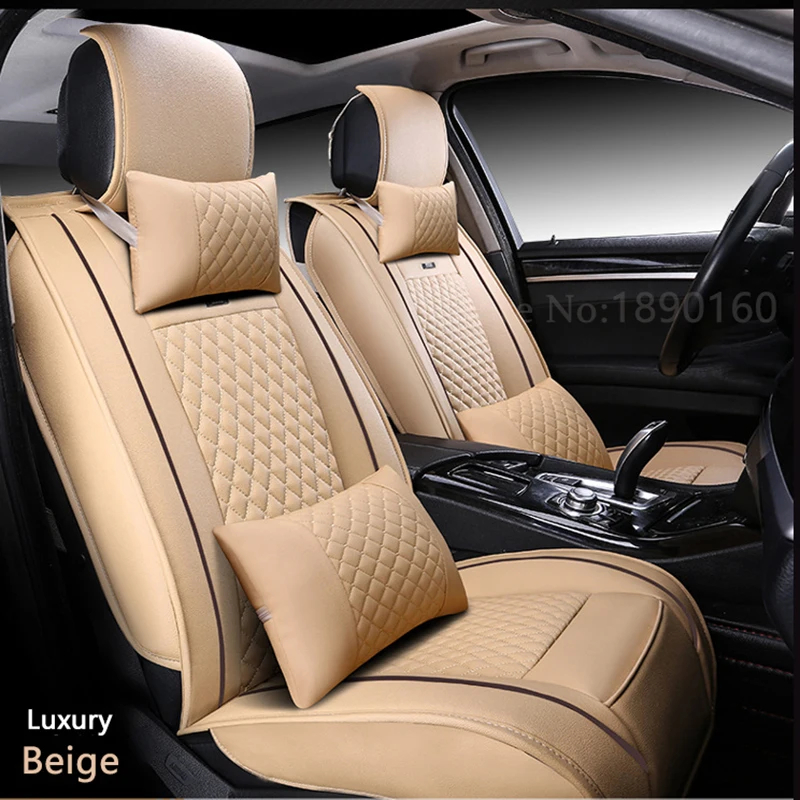 Best (Front + Rear) Special Leather car seat covers For BMW e30 e34 e36 e39 e46 e60 e90 f10 f30 x3 x5 x6 car accessories auto styling
