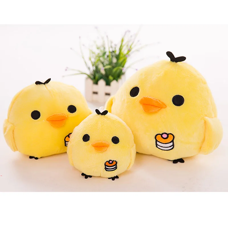 1 шт. Kawaii желтая плюшевая игрушка «цыпленок» милые животные цыпленок плюшевая цыпленок кукла подарок на день рождения для детей