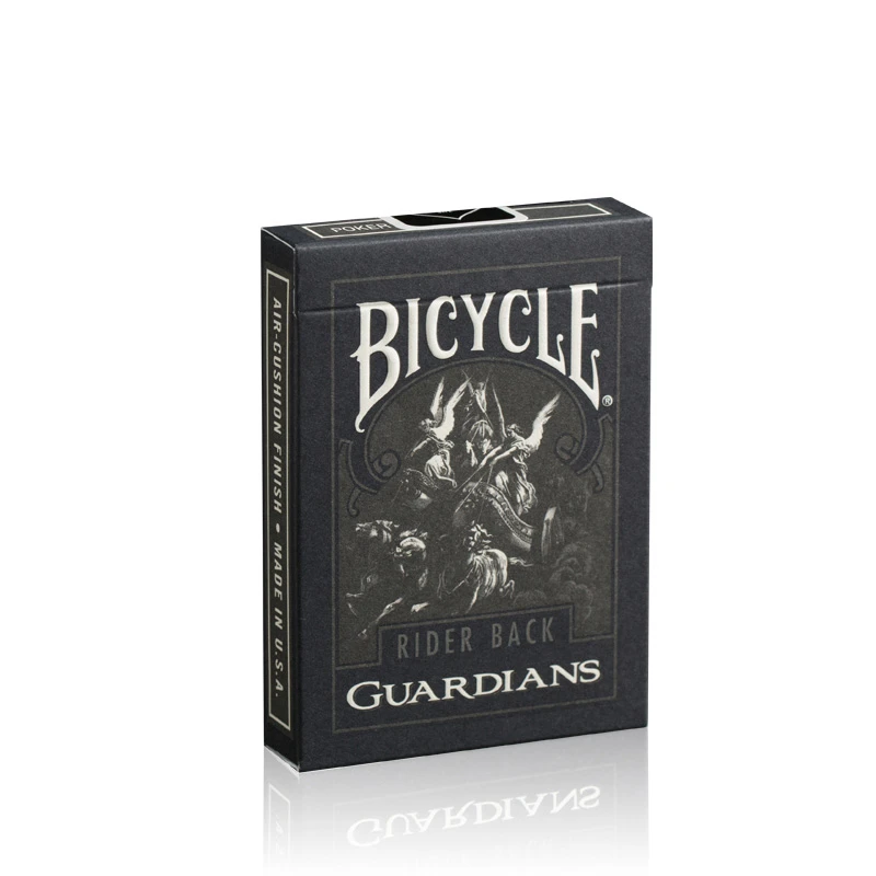 Goedkoop Bicycle guardians speelkaarten door theory11 zwart poker magic cardistry dek guardian goocheltrucs magic props poker