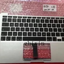 Yourui 069-9392-B Topcase 11,6 ''для Macbook Air A1370 A1465 Упор для рук Топ случай с британской клавиатура нет тачпад 2013