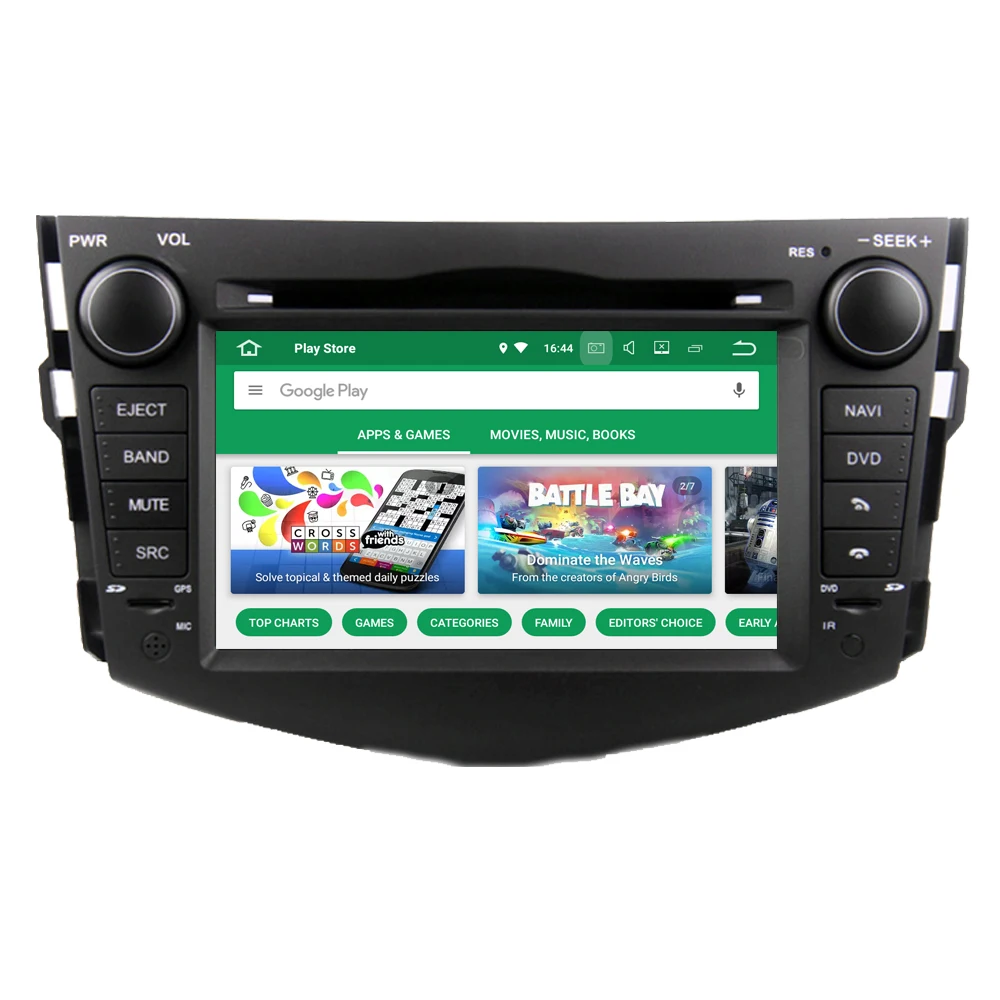 Автомагнитола для Toyota RAV4 2006-2012 мультимедийный DVD-плеер с GPS-навигацией навигацией