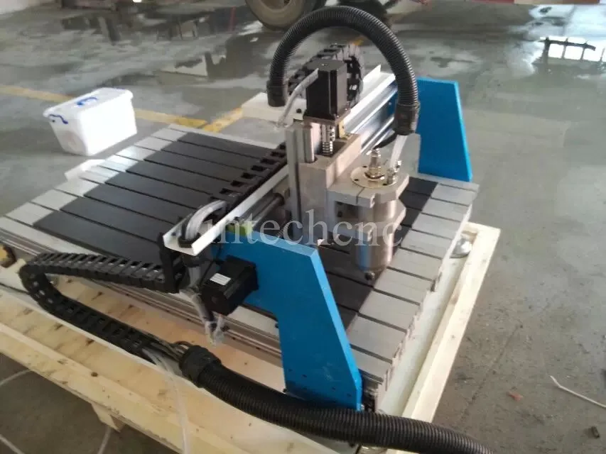Высокоэффективный 4 осевой фрезерный станок ЧПУ LFG6090 Intechcnc алюминиевый cnc