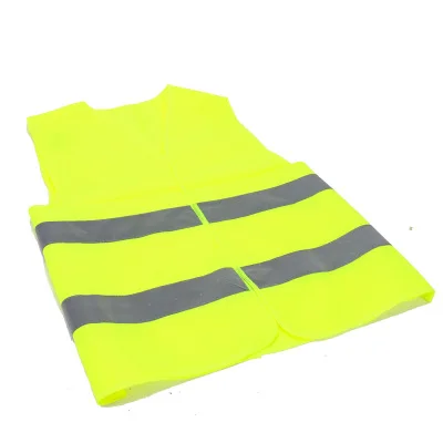 New Hot Reflective Vest Workwear Provides High Visibility Day Night Running Cycle Warning Child Safety Vest
