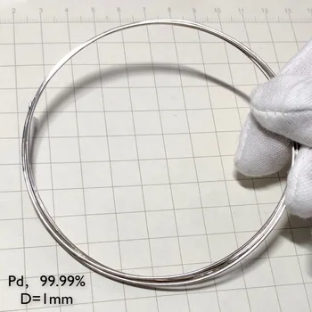 

Palladium Wire 99.99% Element Pd pure Diameter 1mm long 1cm