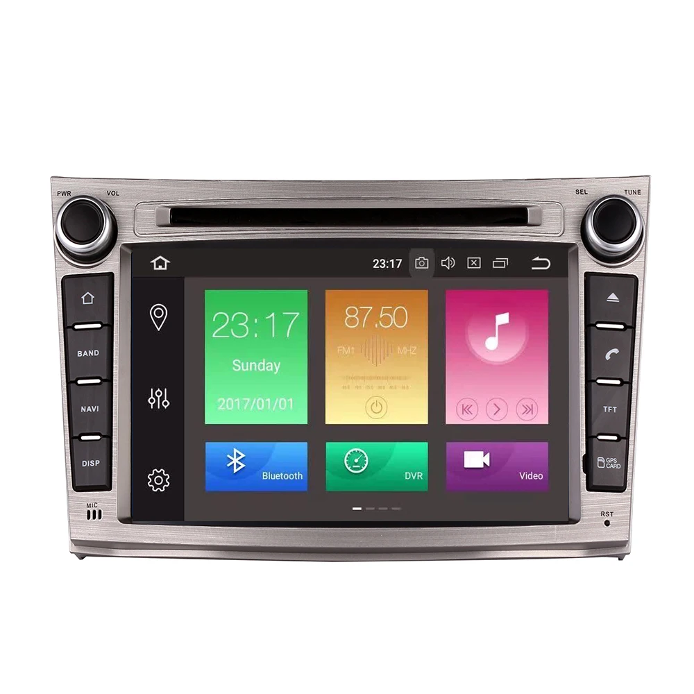 Автомобильный DVD плеер 7 дюймов IPS Android 10 для Subaru Legacy Outback 2009 2010 2011 2012 2013 2014