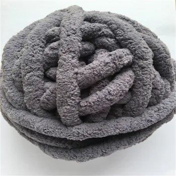 

wholesale 1piece/lot 250g thick chenille hand knitting yarn wool yarn winter warm crochet needle