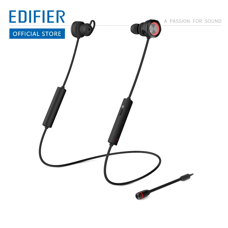 

EDIFIER GM3 Bluetooth 5.0 Gaming Earbuds Dual dynamic driver unit Vibration effect LED lights Ultra-low latency earphone