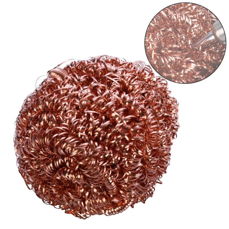 

Welding Soldering Solder Iron Tip Cleaner Cleaning Steel Wire Sponge Balls Soldering Iron Cleaner Tool