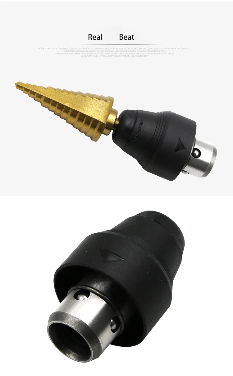 SDS Drill Chuck Replacement for Bosch GBH2-26DFR GBH2-28DFV GBH4-32DFR Tool Holding Fixture Hammer Drills Change Fittings