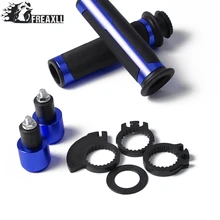 22 мм руль мотоцикла рукоятка ручки наконечники для Kawasaki ER6N ER6F ER-6N ER-6F Yamaha FZ6-S2 FZ6 S2 TMAX 530