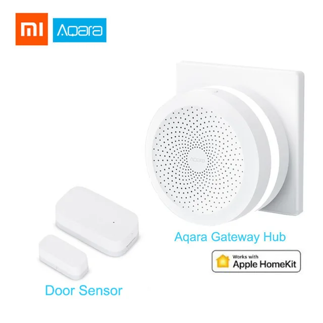 Smart home kits 1 Aqara умный дом комплекты шлюз концентратор окна двери датчик человеческого тела беспроводной переключатель температуры влажности воды датчик Apple - Цвет: Smart home kits 1