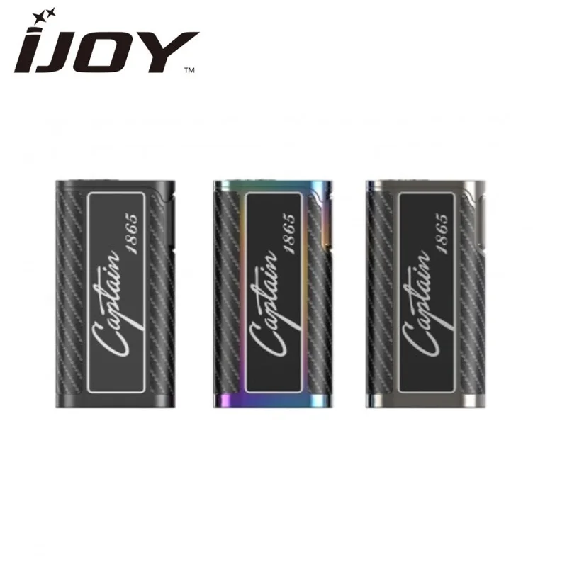

New Vape162W IJOY Captain 1865 TC Box MOD Max 162W Output no 18650 battery box mod Electronic Cigarette Vape Mod Vs Drag 155W