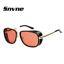 Snvne Железный человек 3 Тони Готический стимпанк Солнцезащитные очки для женщин для мужчин зеркальные Винтаж